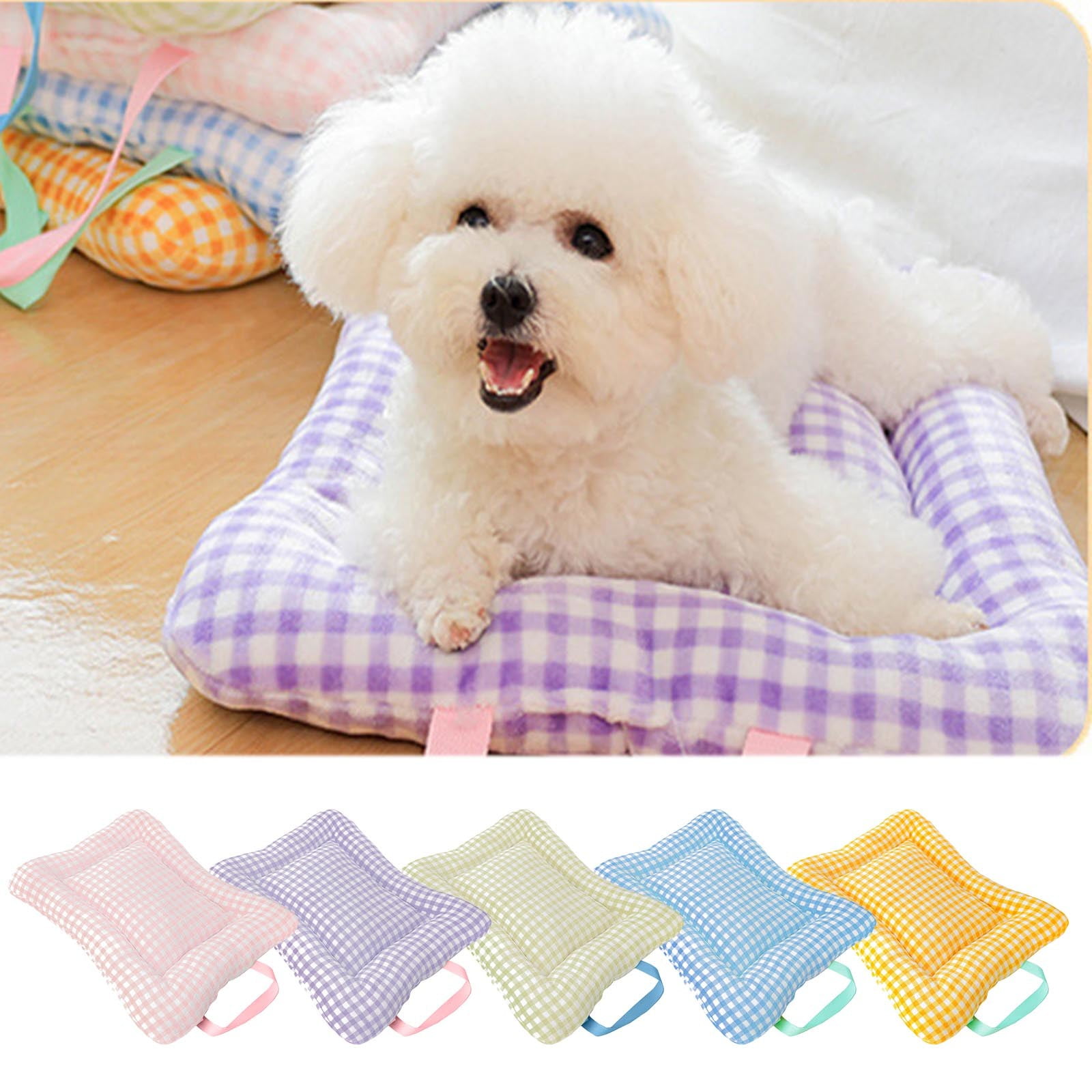 Visual Reference: Premium Orthopedic Dog Bed Mat With Thick Plush Cushion Waterproof