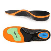 CRUVHEAL Work Orthotic Plantar Fasciitis Insoles for Men Women Flat ...
