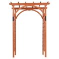 Premium Outdoor Wooden Cedar Arbor Arch Pergola Trellis Wood Garden