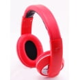 thumbnail image 1 of Premium Over-Head Stereo Headset Headphones w/ Mic for Motorola Moto G7 Plus, G7, G7 Power Play, One Power, One (Red) + MND Stylus, 1 of 1