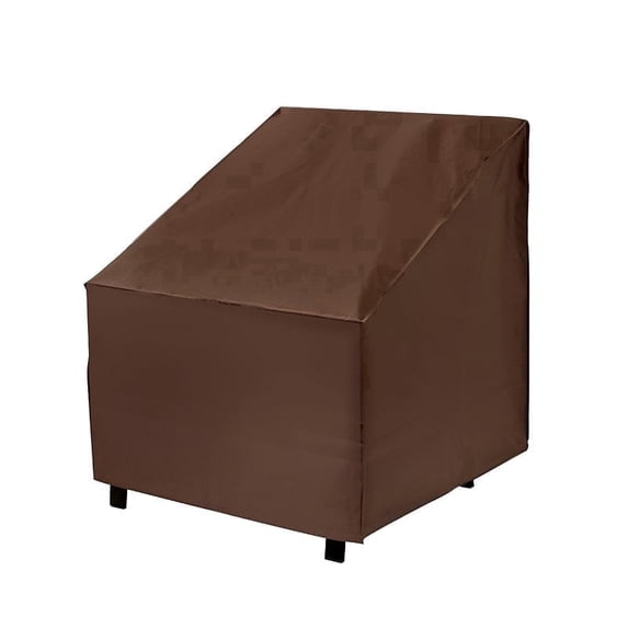 Premium Oversized Patio Chair Cover 3.35"x10.12"x15.24" Patio Chair Cover, Brown