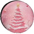 thumbnail image 1 of Premium Oxford Cloth Tire Cover - Christmas Decoration Universal Fit Spare Wheel Protector for SUV, Truck, RV - Weather-Resistant, Dustproof, and UV Protection - Easy Installation - Ideal for Outdoor, 1 of 10