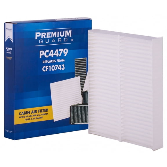 PG PC4479 Cabin Air Filter | Fits 2011-2020 Dodge Grand Caravan 3.6L; 2011-2016 Chrysler Town & Country 3.6L; 2022-2026 Nissan Frontier 3.8L