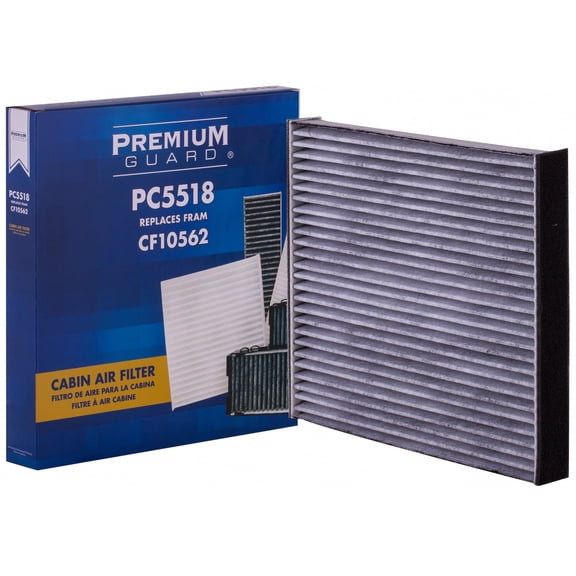 PG PC5518 Activated Charcoal Cabin Air Filter | Fits 2001-2006 Lexus LS430 4.3L; 2002-2010 SC430 4.3L; 2001-2005 GS300 3.0L, GS430 4.3L