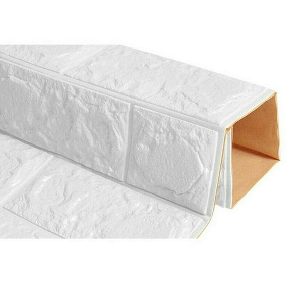 Premium PE Foam 3D Self Adhesive DIY Large Panels Wall Stickers Embossed Brick