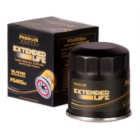 Premium Guard Extended Life Oil Filter up to 10k Miles PG4612EX | Fits 2002-2025 Nissan Altima, 2003-2025 Honda Pilot, Odyssey, 2014-2025 Mazda CX-5, 2009-2025 Nissan Versa