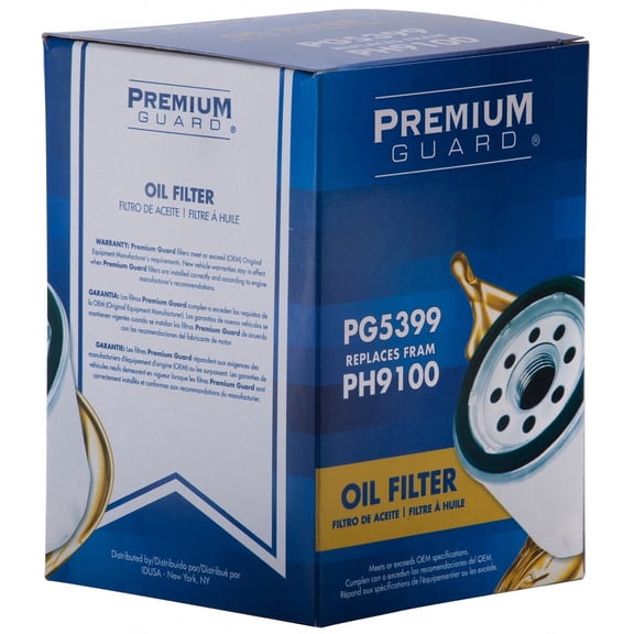 PG PG5399 Optimal Protection Oil Filter | Fits 2001-2019 Chevrolet Silverado 2500 HD, GMC Sierra 2500 HD 6.6L; 2007-2019 Silverado 3500 HD, Sierra 3500 HD 6.6L