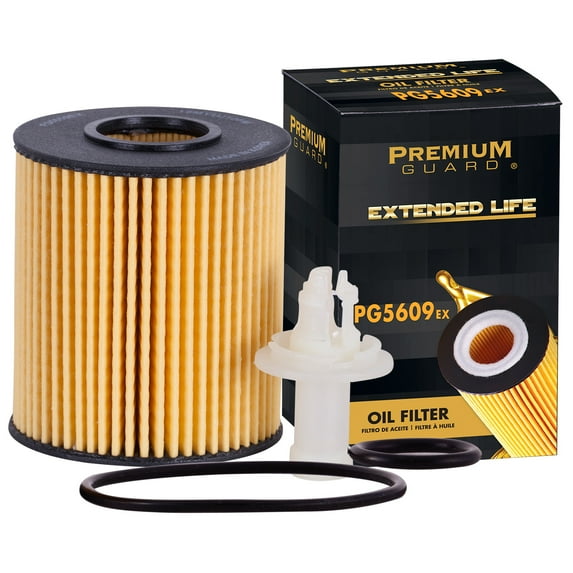 Premium Guard Extended Life Oil Filter up to 10k Miles PG5609EX | Fits 2010-2024 Toyota 4Runner, 2006-2025 Lexus IS350, 2016-2025 IS300, 2015-2024 RC350, 2018-2025 LS500, 2016-2024 RC300