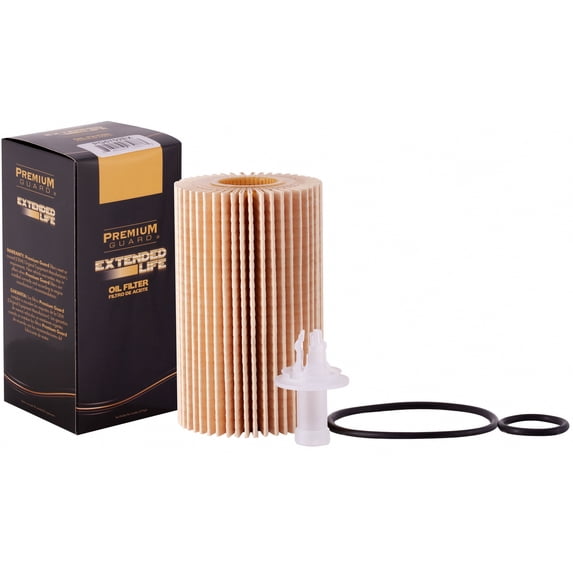 Premium Guard Extended Life Oil Filter up to 10k Miles PG5702EX | Fits 2018-2025 Lexus LC500, 2015-2024 RC F, 2022-2025 IS500, 2007-2021 Toyota Tundra, 2008-2022 Sequoia