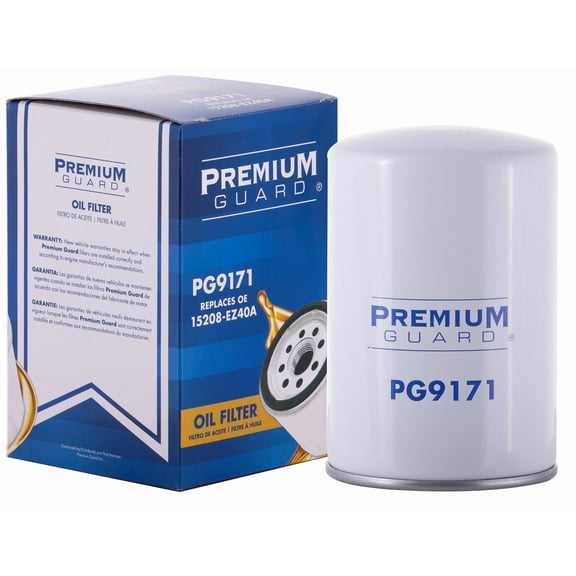 PG Engine Oil Filter PG9171 | Fits 2016-2019 Nissan TITAN XD, 2002-2005 Workhorse Custom Chassis P42, 2018-2019 Blue Bird Vision School Bus, 2004-2005 Freightliner FS65, M2 106