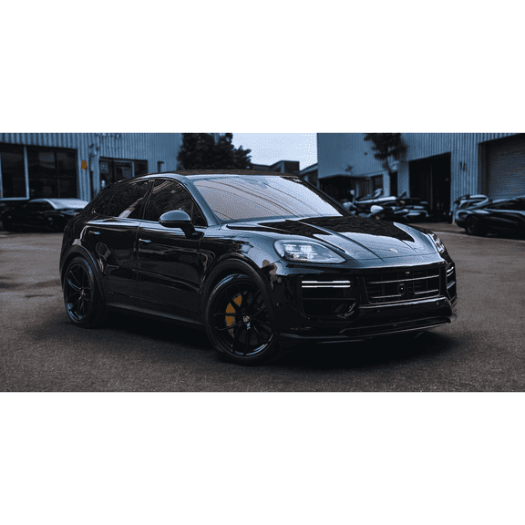 Premium PPF Ceramic Paint Protection Film Black Gloss Sample