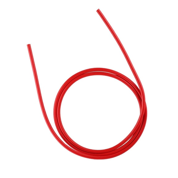 Premium PTFE Bowden Tube for 1.75mm 3D Printer Filament - 1 Meter Length, 1.95mm ID x 4mm OD, Red