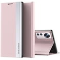 thumbnail image 1 of Premium PU Leather Cover for Xiaomi 12 Pro, [Shockproof TPU Interior] Stand Flip Phone Case for Xiaomi 12 Pro CX Pink, 1 of 8