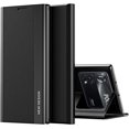 thumbnail image 1 of Premium PU Leather Cover for Xiaomi Poco X4 Pro 5G, [Shockproof TPU Interior] Stand Flip Phone Case for Xiaomi Poco X4 Pro 5G      Black, 1 of 8
