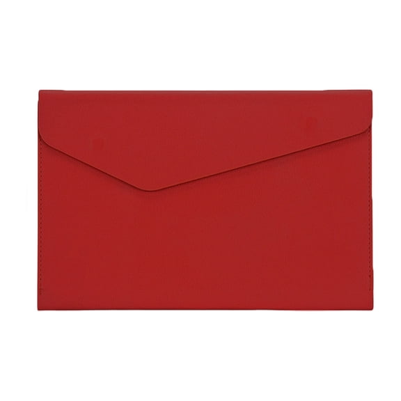 Premium PU Leather File Organizer - Expandable Document Folder with Snap Closure - Professional Portfolio for Legal Papers, Contracts, Business Receipts & Office Desk Organization