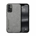 thumbnail image 1 of Premium PU Leather + TPU Back Case for Samsung Galaxy A16 4G/5G, Luxury Thin Fit Shockproof Drop Protective Skin Friendly Support Magnetic Car Mount Case Cover for Samsung Galaxy A16 4G/5G, Lightgray, 1 of 7