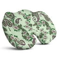 thumbnail image 1 of Premium Paisley Pattern Memory Foam Seat Cushion Ergonomic Chair Pad for Office Chair, Car, Airplane & Bleachers Sciatica, Tailbone Hip & Back Pain Relief - Chair Cushion for Long Office Workers., 1 of 5