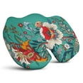 thumbnail image 1 of Premium Paisley Pattern Memory Foam Seat Cushion Ergonomic Chair Pad for Office Chair, Car, Airplane & Bleachers Sciatica, Tailbone Hip & Back Pain Relief - Chair Cushion for Long Office Workers., 1 of 5