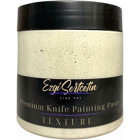 Premium Palette Knife Painting Paste|Texture Paste|Authentic Bright Colors|Ready to Use|Easy to Apply| 6oz (Choco Milk)