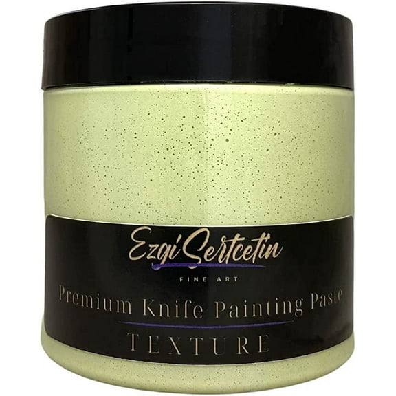 Premium Palette Knife Painting Paste|Texture Paste|Authentic Bright Colors|Ready to Use|Easy to Apply| 6oz (Fresh Mint)