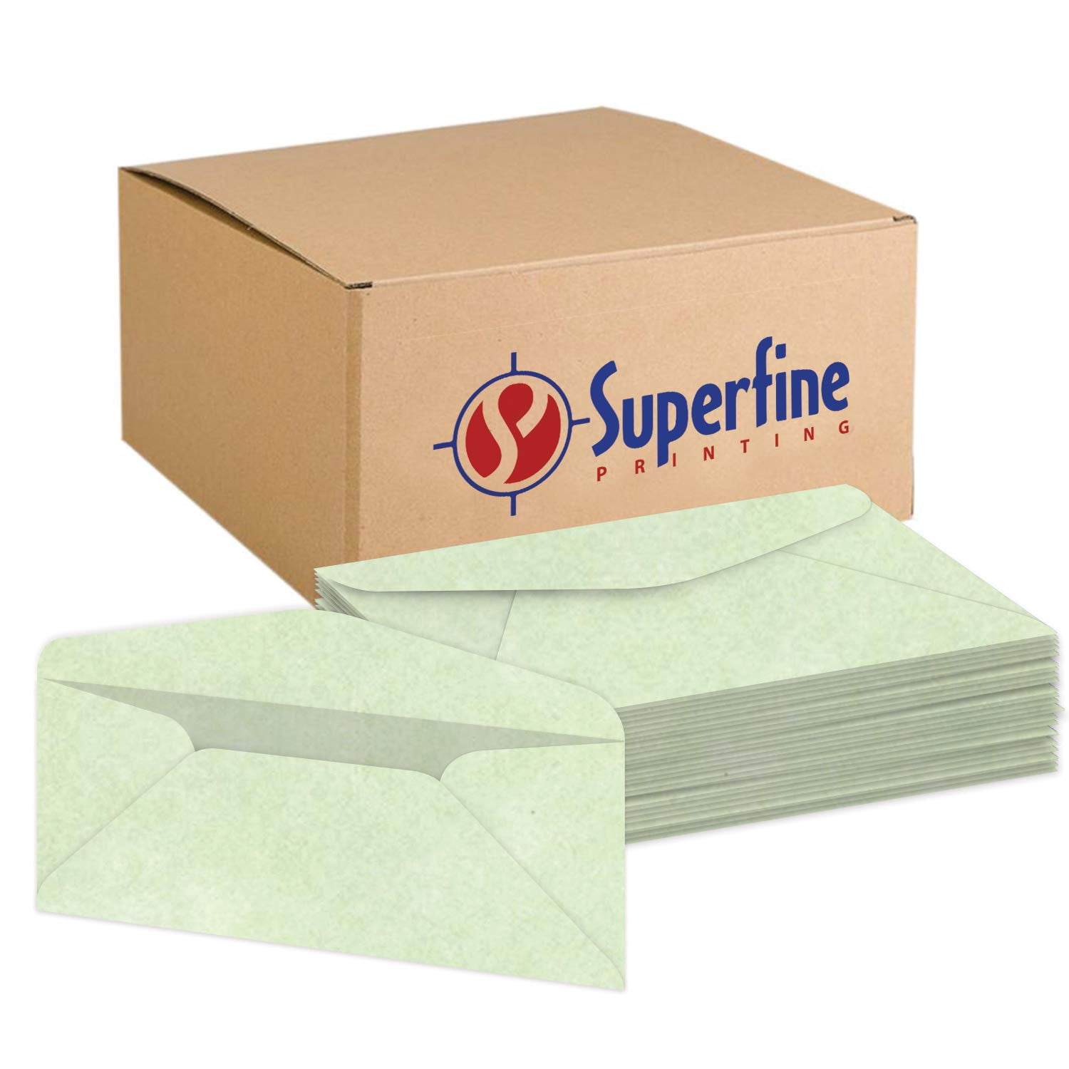 Premium Parchment #10 Business Envelopes - for Invitations, Greetings, Holiday, Office, Invoices, Letters, Mailings| 4 1/8 x 9 1/2 Inches | 500 Per Pack (Spring Green)