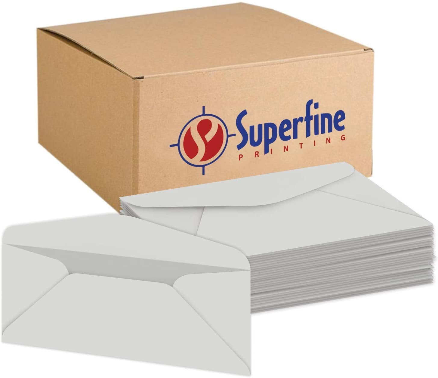 Premium Pastel Colored #10 Business Envelopes – for Holiday, Office, Invoices, Letters, Mailings | 4 1/8 x 9 1/2 inches | 500 Count per Pack (Gray)