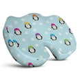 thumbnail image 1 of Premium Penguin Pattern Memory Foam Seat Cushion Ergonomic Chair Pad for Office Chair, Car, Airplane & Bleachers Sciatica, Tailbone Hip & Back Pain Relief - Chair Cushion for Long Office Workers., 1 of 5