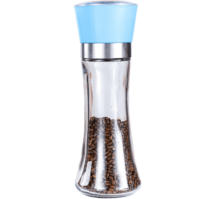 Premium Pepper and Salt Grinder Set of Refillable Coarseness Adjustable