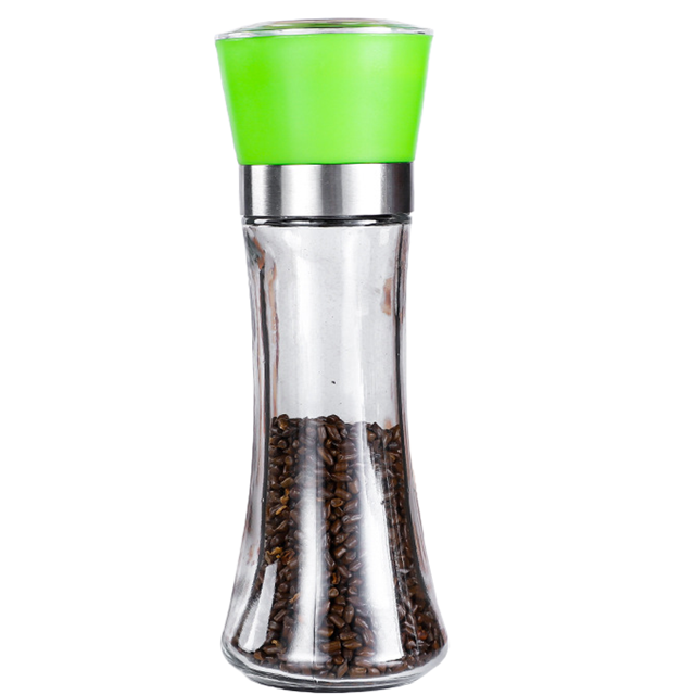 Premium Pepper and Salt Grinder Set of Refillable Coarseness Adjustable