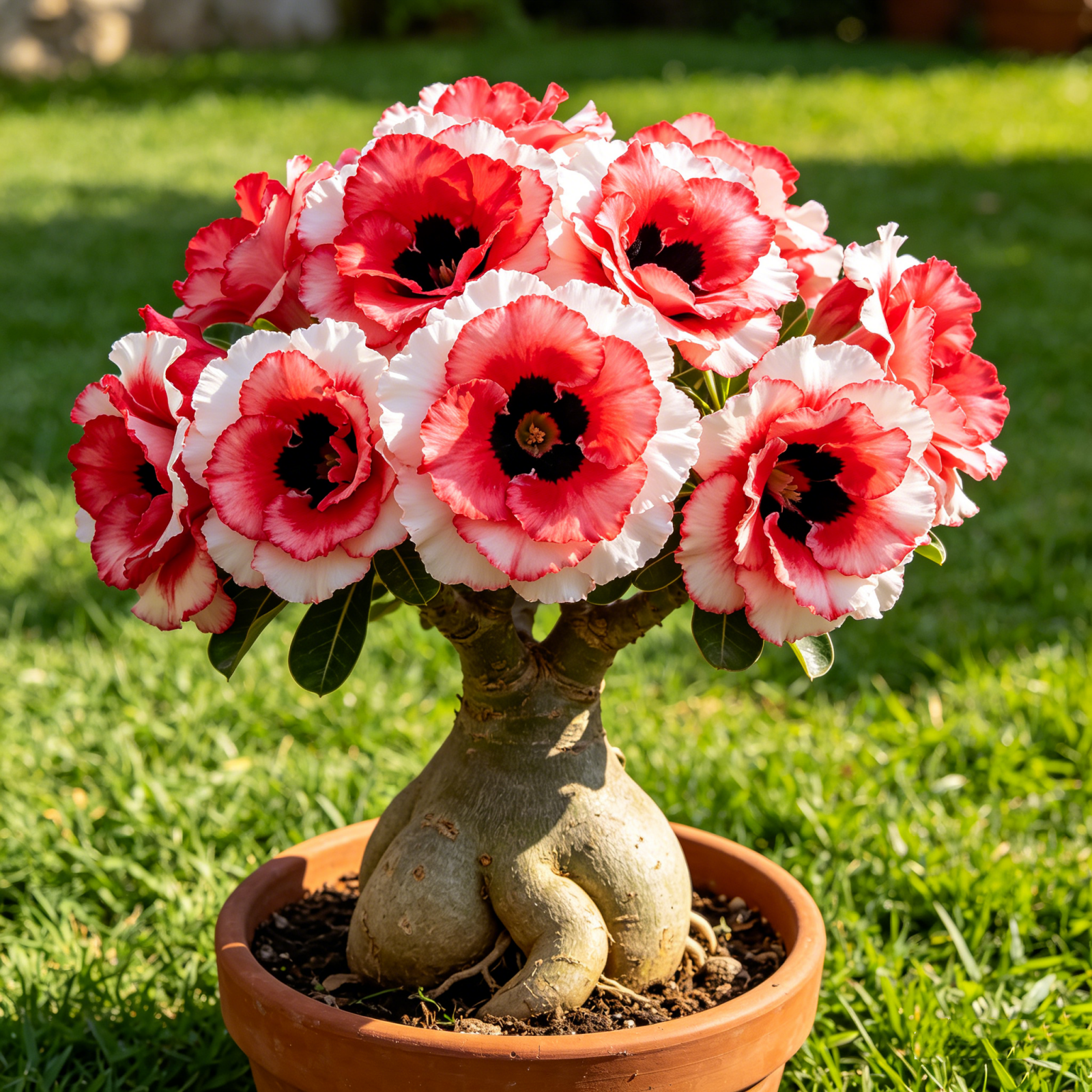 Premium Perennial - Desert Rose Succulent Plants Bulbs - Long Lasting  Blooms - Ideal for Garden, Plant Hangers - Walmart.com