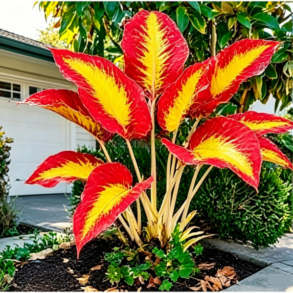Premium Perennial - Elephant Ear Plants Bulbs - Easy Grow / Low Maintenance - Ideal for Garden, Plant Hangers
