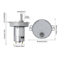 thumbnail image 1 of Premium Performance 7800 Rpm Reduction Dc Motor For Pet Feeder Js50 Model, 1 of 7