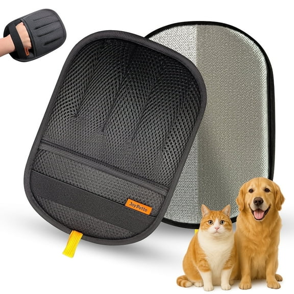 Premium Pet Hair Removal Gloves (1pcs) - Reusable & Washable 5-Finger Design Glove for Furniture, Car Seats, Carpet, Laundry - Not for Use on Pet's Body