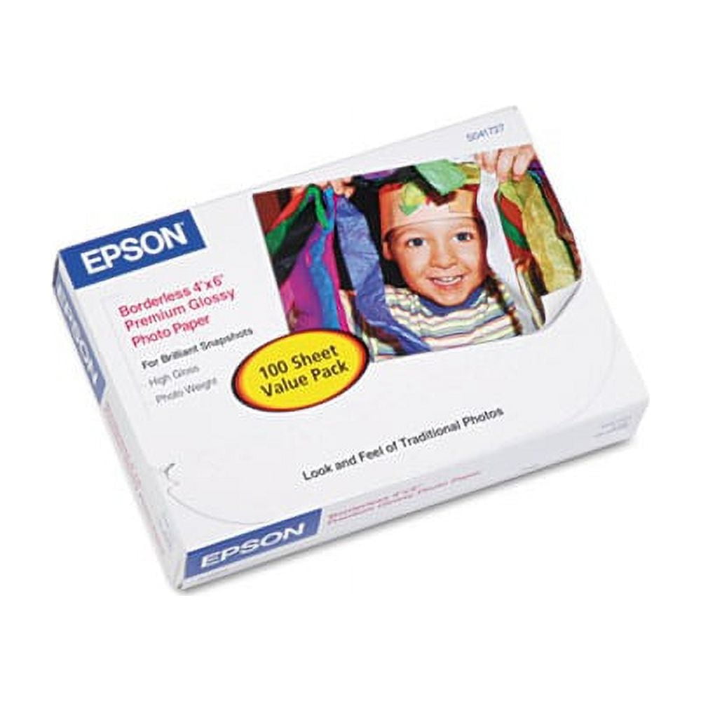 Epson - photo paper - 100 sheet(s) - Letter - S041271 - Paper & Labels 