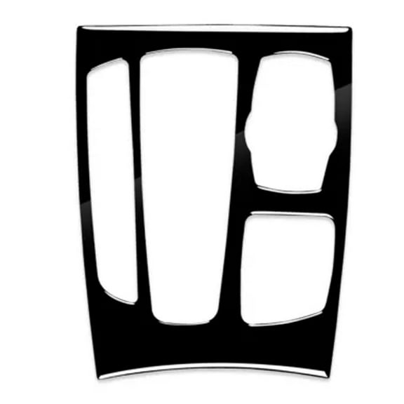 Premium Piano Black Gear Shift Panel Cover Trim for BMW for X5 X6 F15 F16