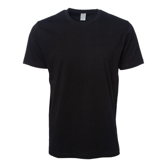 Independent Trading Co. PRM180PT Premium 180GSM Pigment Dye T-Shirt-Black-S
