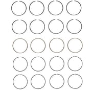 Premium Piston Ring Set Size 1.00mm | Compatible with 95-99 AMC/Chrysler/Mitsubishi 2.0L 122/1997 DOHC L4 16V VINs F,U Turbo Engines