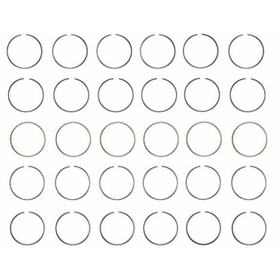 Premium Piston Rings Set | Compatible with 02-12 Chrysler Dodge Jeep 3.7L SOHC | .75mm (.030 Oversized)