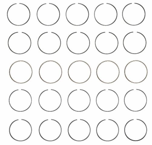 Premium Piston Rings Set | Compatible with 07-12 Chevy Colorado GMC Canyon 3.7L | .50mm (.020 Oversized)