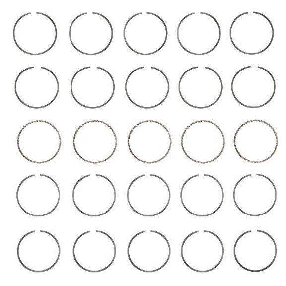 Premium Piston Rings Set | Compatible with 07-12 Chevy Colorado GMC Canyon 3.7L | .50mm (.020 Oversized)