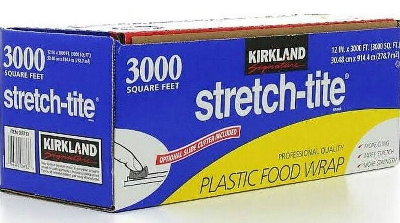 Premium Plastic Food Wrap 12" X 3000 ft