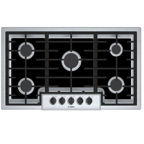 Premium Plus Stove Protectors for Bosch Gas Cooktop Model NGM8656UC01, Custom Cut, Easy to Clean Stove Liner, Made in the USA.
