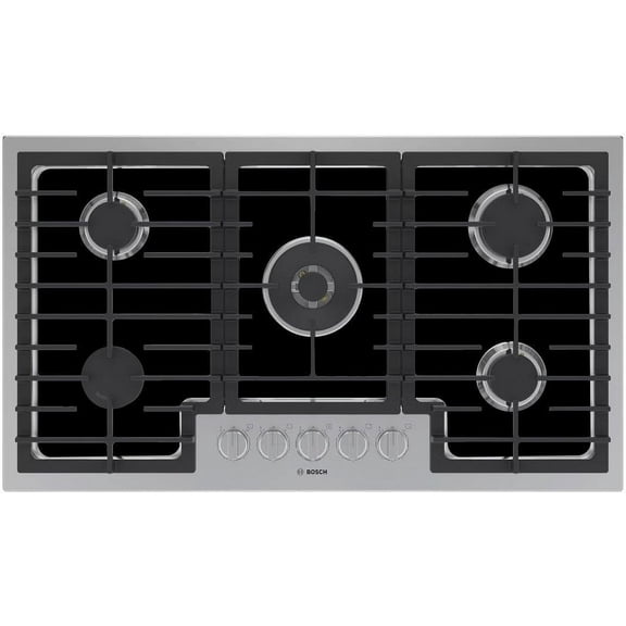 Premium Plus Stove Protectors for Bosch Gas Cooktop Model NGMP659UC, Custom Cut, Easy to Clean Stove Liner, Made in the USA.