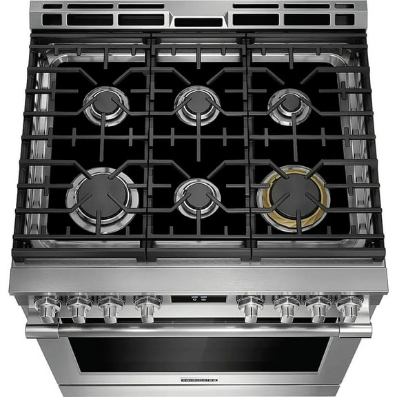 Premium Plus Stove Protectors for Frigidaire Gas Stove Model PCFG3080AF, Custom Cut, Easy to Clean Stove Liner, Made in the USA.