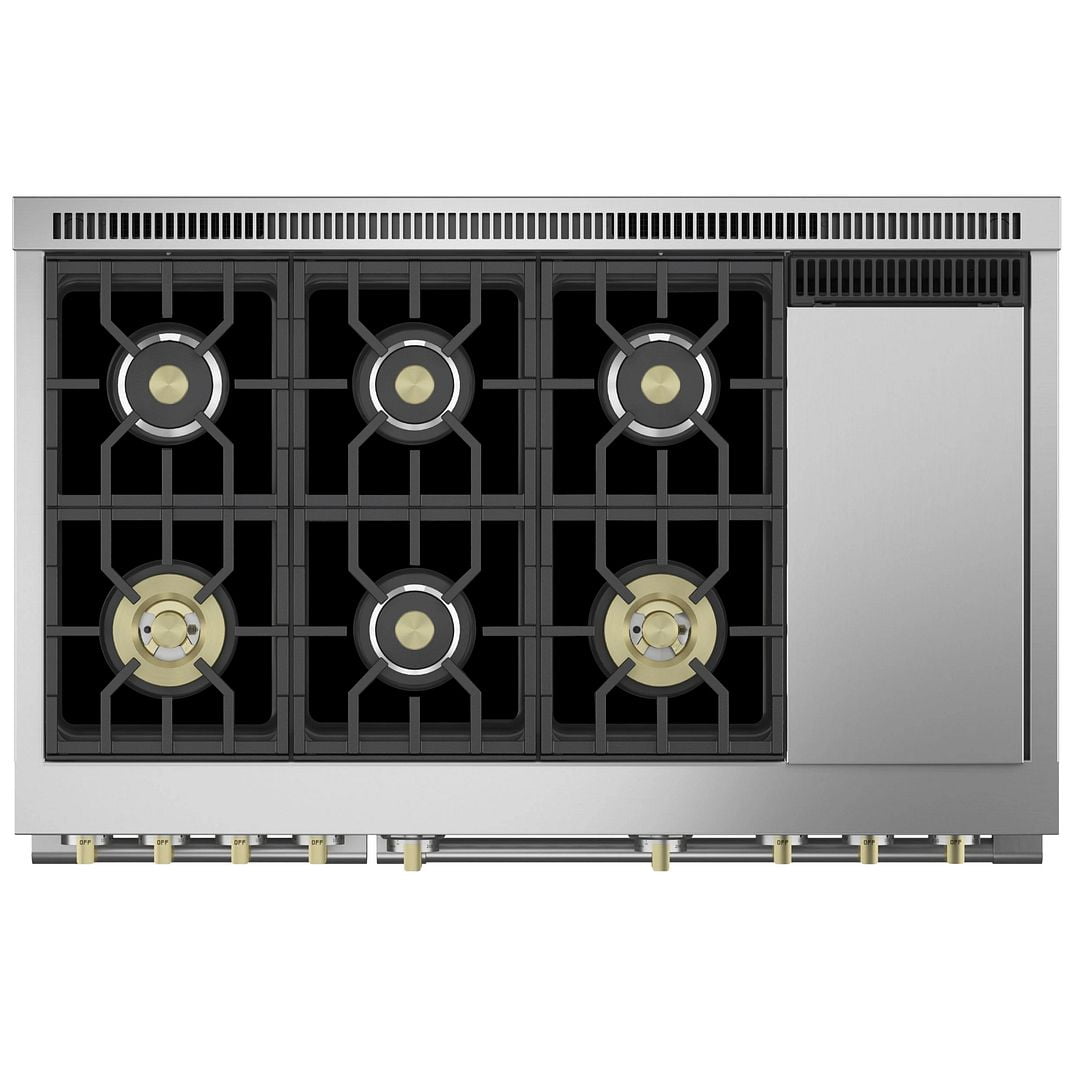 Premium Plus Stove Protectors for GE Gas Cooktop Model ZGP486NDTSS, Custom Cut, Easy to Clean Stove Liner, Made in the USA.