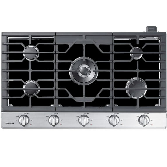 Premium Plus Stove Protectors for Samsung Gas Cooktop Model NA36K7750 , Custom Cut, Easy to Clean Stove Liner, Made in the USA.