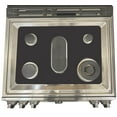 thumbnail image 1 of Premium Plus Stove Protectors for Samusng Gas Range Model NX60A8711QNS, Custom Cut, Easy to Clean Stove Liner, Made in the USA., 1 of 8