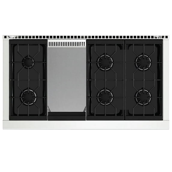 Premium Plus Stove Protectors for WOLF Gas Cooktop Model GR486GLP, Custom Cut, Easy to Clean Stove Liner, Made in the USA.
