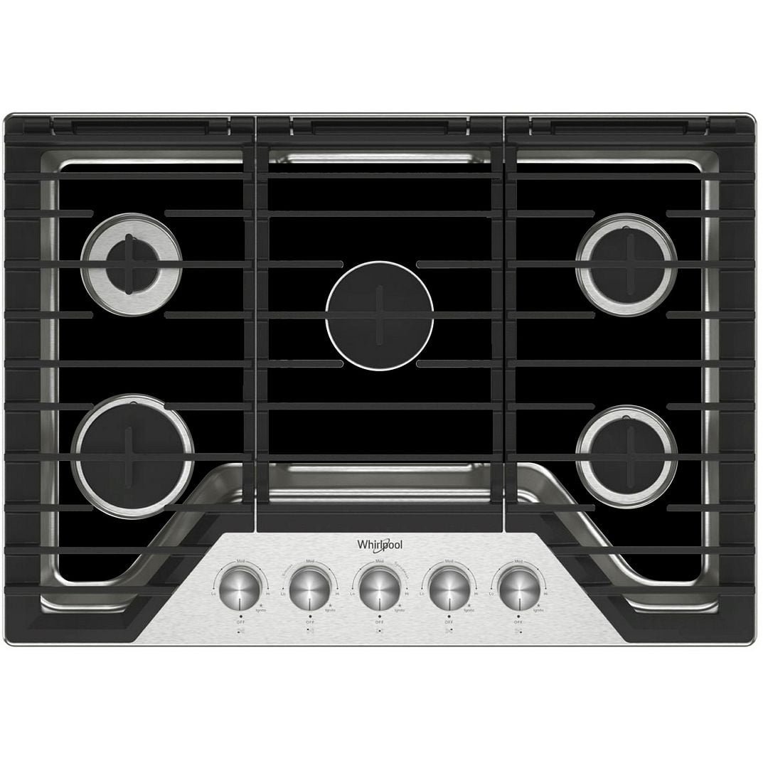 Premium Plus Stove Protectors for Whirlpool Gas Cooktop Model WCGK7530PS, Custom Cut, Easy to Clean Stove Liner, Made in the USA.