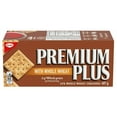thumbnail image 1 of Premium Plus Whole Wheat Salted Top Crackers, 481g, 1 of 7